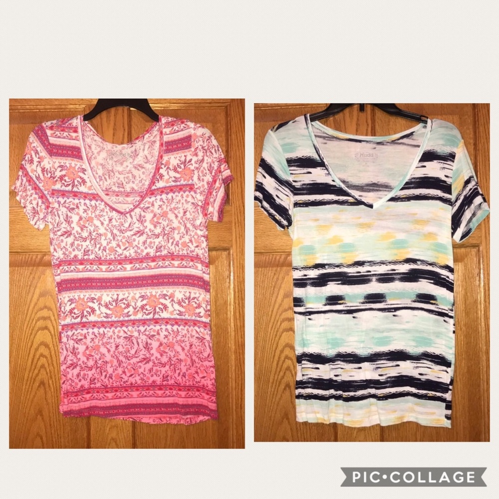 2 Mudd Junior’s Shirts - Size Medium